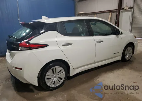 2018 Nissan Leaf S z USA, uszkodzony, nr VIN 1N4AZ1CP6JC311673